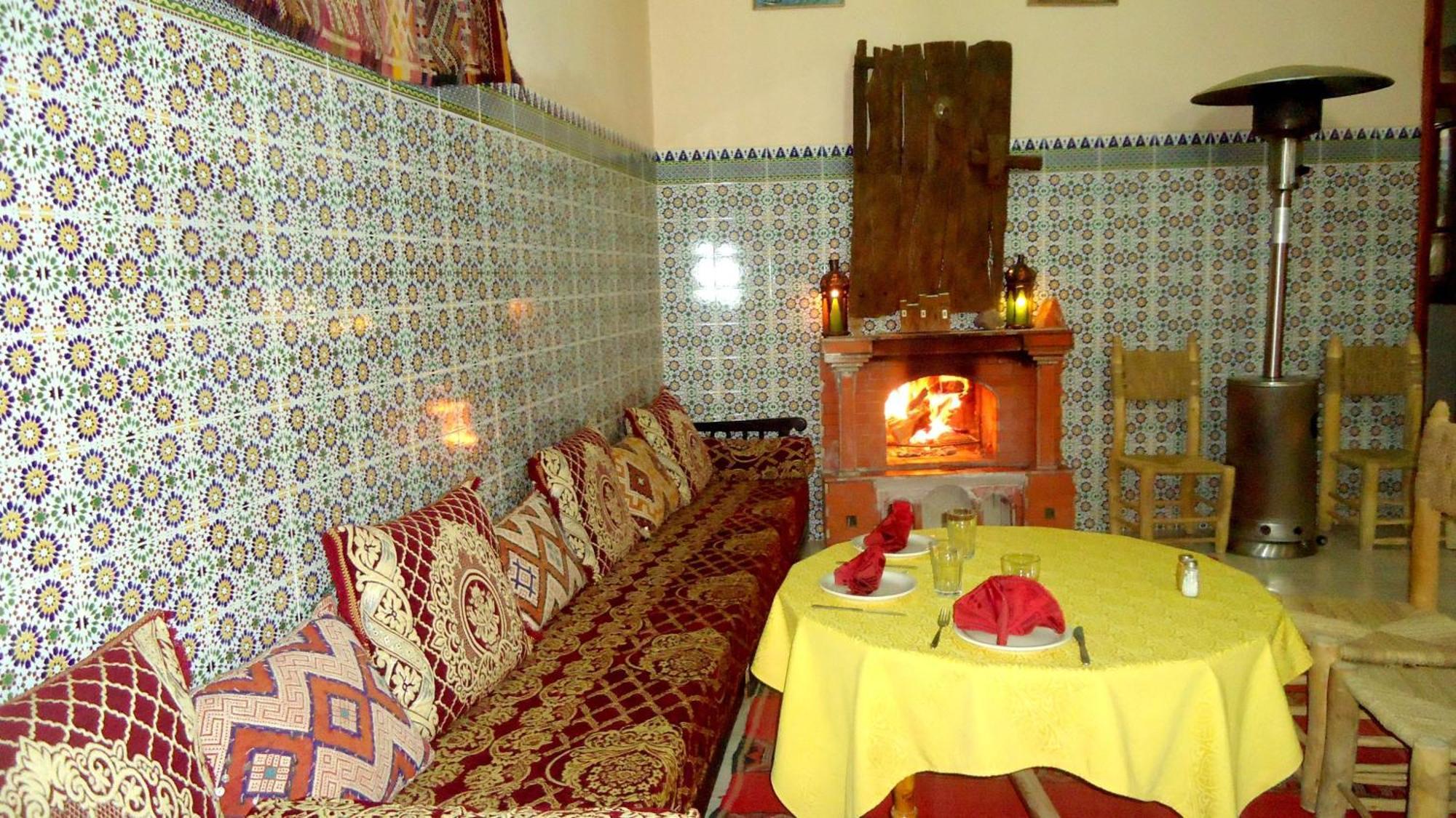 Kasbah Restaurant Amazir Bed and Breakfast Tinghir Eksteriør billede
